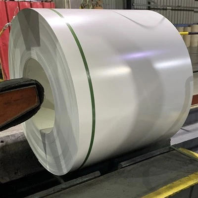 Bobina de aluminiu acoperită cu culoare